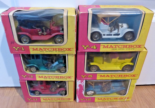 Matchbox lesney vintage cars - lesney,