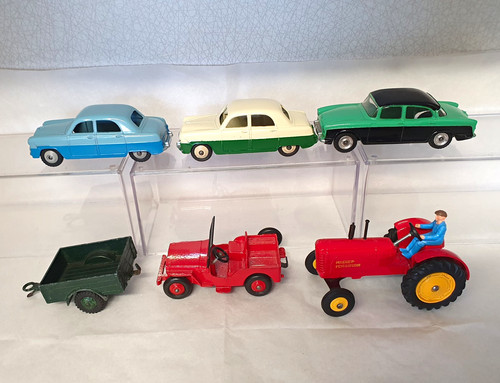 Dinky toys group vehicles - group, of