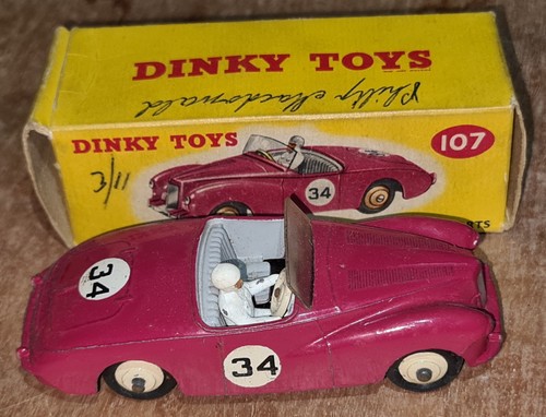 Vintage dinky toys 107 sunbeam - dinky,