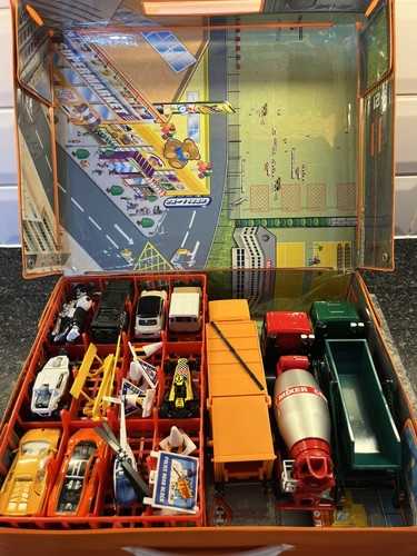 Vintage orange carry - carry, with