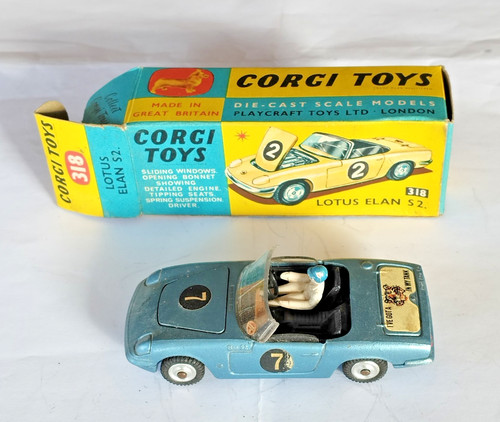 Vintage corgi lotus elan - vintage,