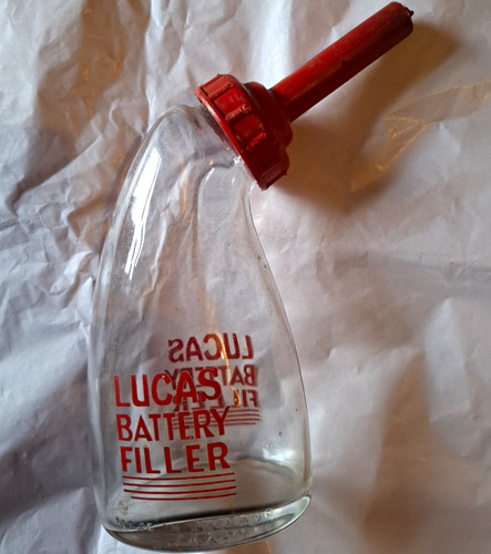 Lucas battery filler - filler, clear