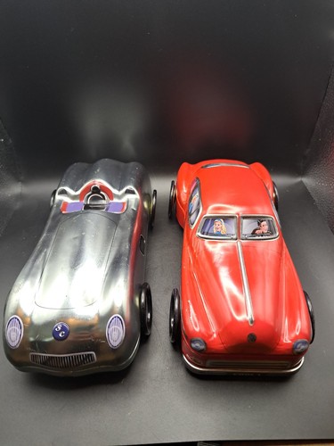 Pair vintage car shaped - vintage, car-shaped