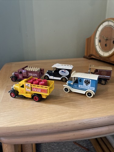 Lledo vintage cars - cars, x5
