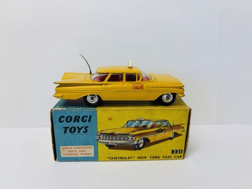 Corgi toys 221 chevrolet new - toys,