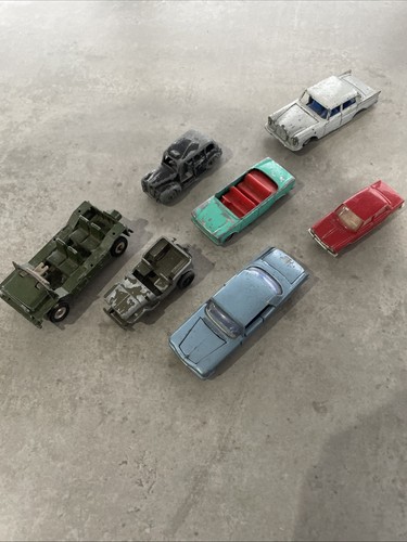 Vintage die cast vehicles - die,