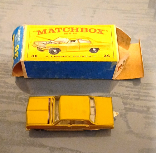 Vintage matchbox no 36 - matchbox,