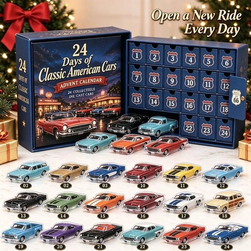 Classic cars advent - cars,