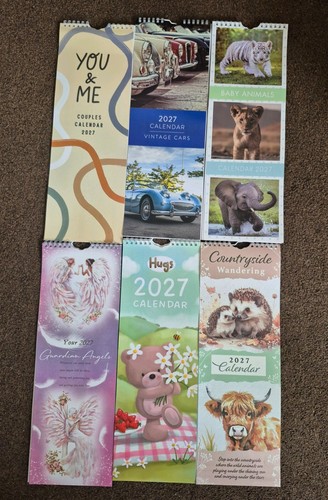 2027 slim wall - , calendar