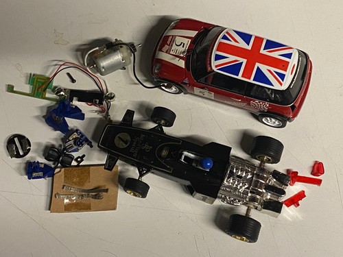 Vintage scalextric job lot - scalextric,