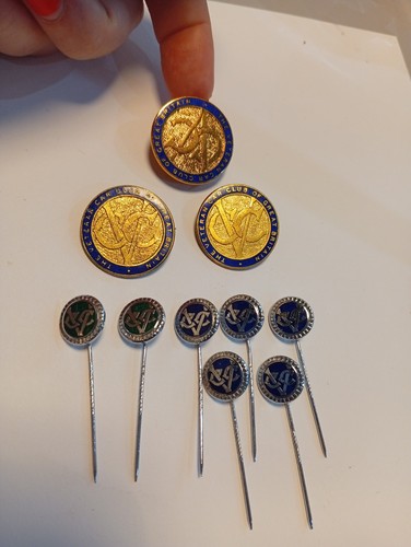 Vintage badges veteran car - vintage, badges: