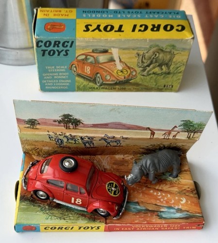 Corgi volkswagen beetle 1200 - beetle,