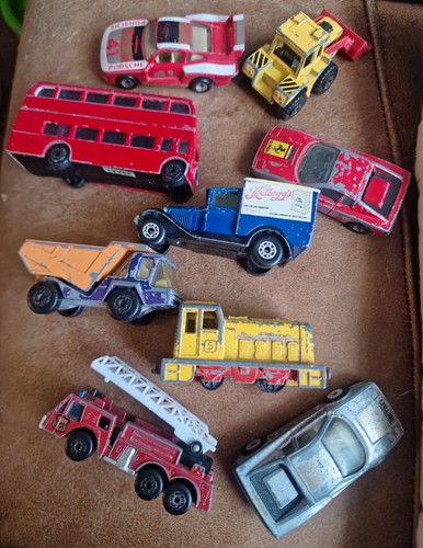 Vintage mixed diecast vehicle - diecast,