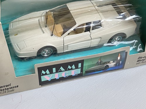 Burago diecast white - burago, ferrari
