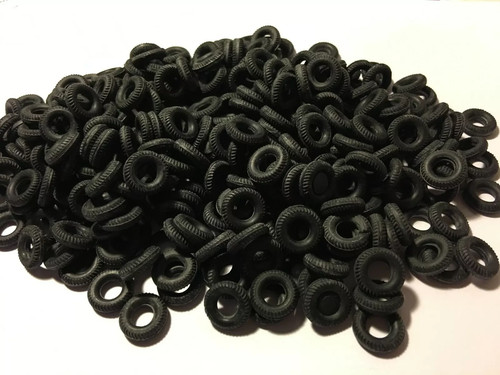 Corgi replacement black - black, tyres