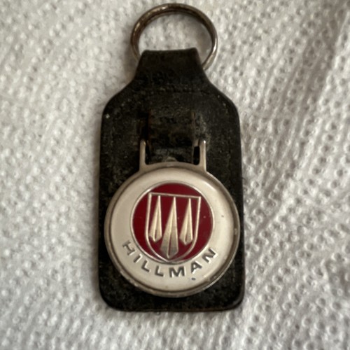 Vintage hillman car leather - vintage,
