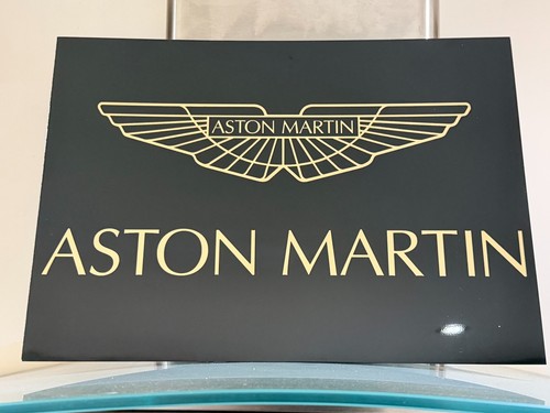 Rare new aston martin gold - new,