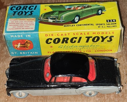 Vintage corgi toys - toys, bentley