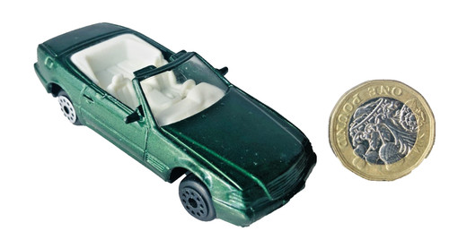 Toy car dark green - toy, economy